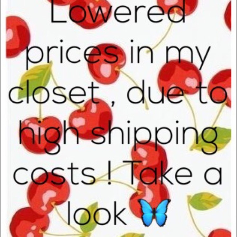 Hi ! Lowered my prices of closet